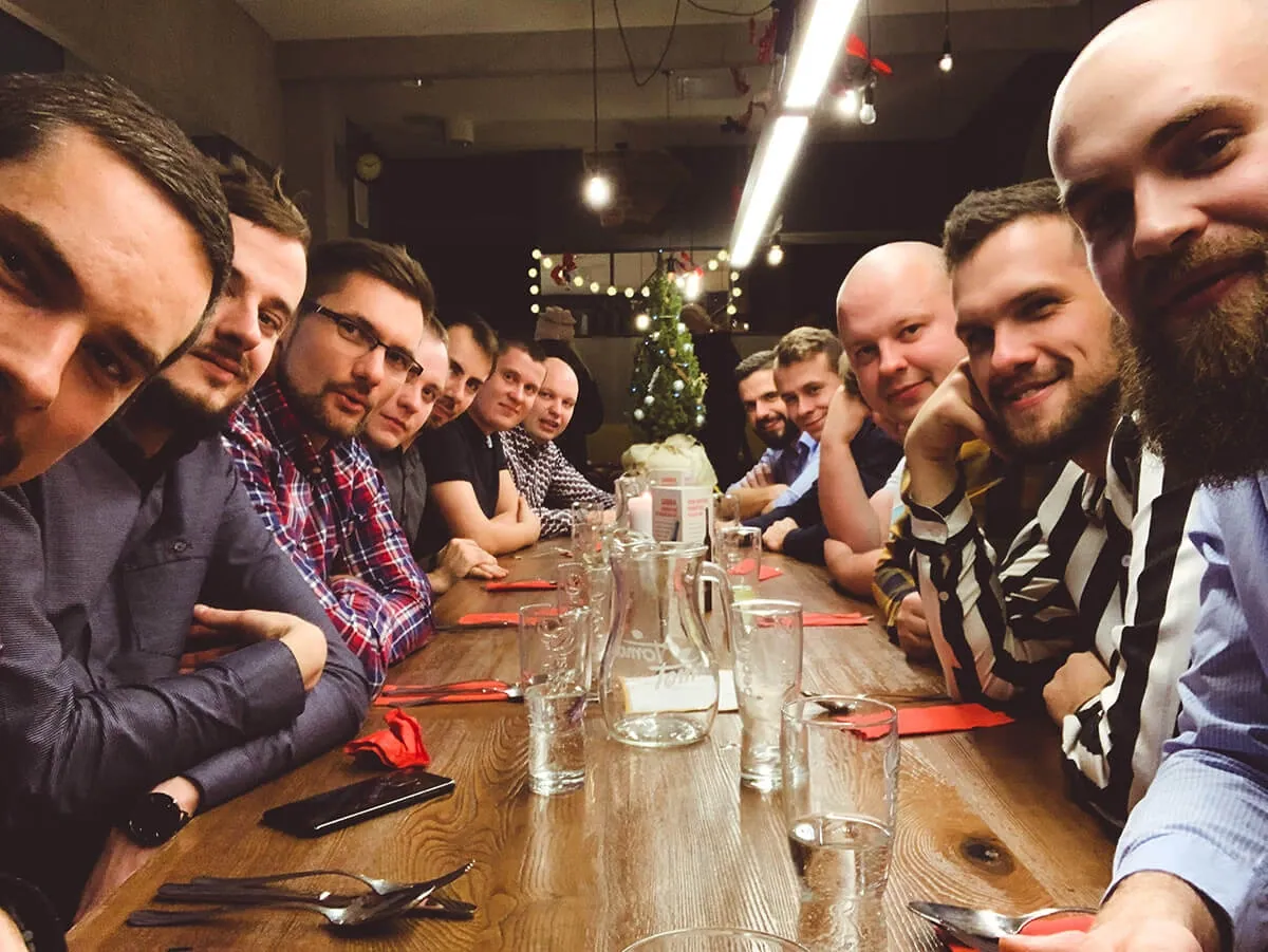 Codetain team - restaurant photo